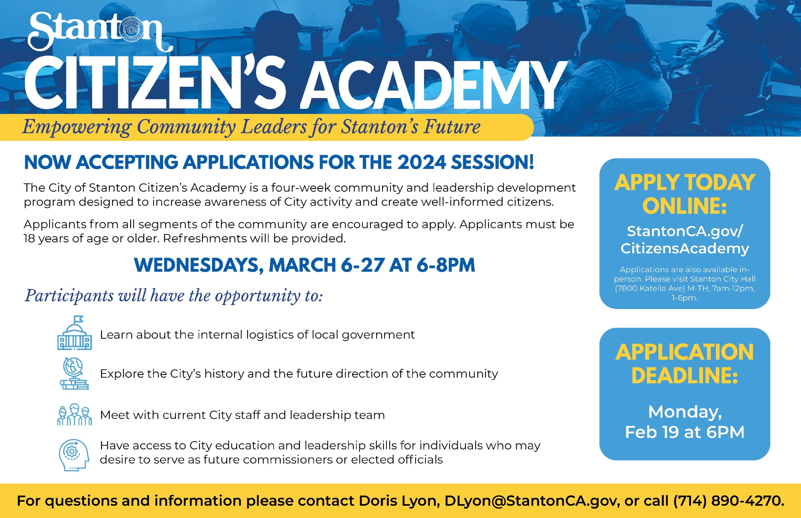 2024 Citizen's Academy Half Sheet - Copy - Copy